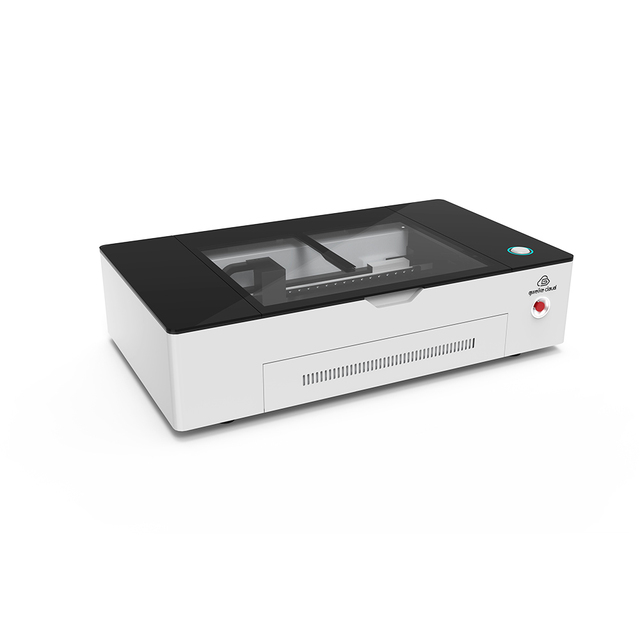 GWEIKE CLOUD 50w CO2 Laser Cutting Machine Pass Through High-speed Engraving Smooth Cutting