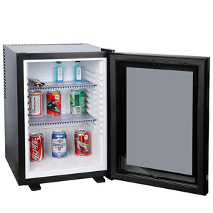 Réfrigérateur OEM accepté avec serrure et clé Réfrigérateurs pour restaurants Présentoir en verre à porte unique pour usage hôtelier - Product Image 2