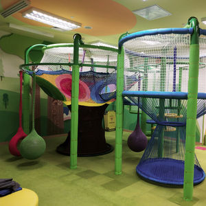 עץ קשת בעבודת יד עשוי חבל ארוג עבור אזור משחקים לילדים, קישוט פארק שעשועים מקורה - Product Image 2