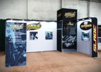 Detian offre stand d'exposition modulaire stand 3*6 juste caler nouveau design