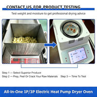 Energiezuinige roestvrijstalen tray-type peper/chili-dehydrator commerciële warmtepomp circulatie chili-droogoven