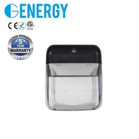 Luminaire mural LED de haute qualité 45W/60W/80W, design moderne, étanche, 3 CCT, avec cellule photoélectrique, pour extérieur, jardin et maison, certifié ETL/CETL
