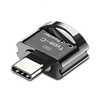Lector de Tarjetas TF USB Externo Tipo C/Micro, Compatible con IOS/Android/PC/MacBook Tablet, Adaptador OTG, Lector de Tarjetas de Memoria