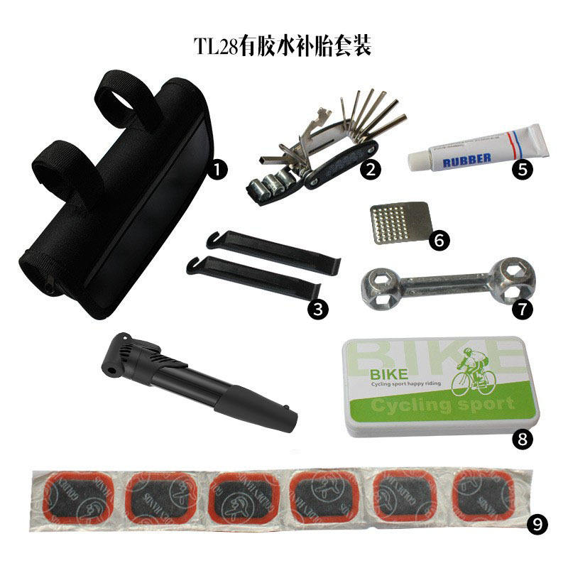 TL28 มาพร้อมกับชุดซ่อมยาง