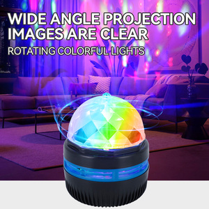 Nouveau 3W USB lumière d'ambiance étoile lampe de <span class=keywords><strong>Projection</strong></span> RGB projecteur <span class=keywords><strong>boule</strong></span> magique lampe cristal LED veilleuse <span class=keywords><strong>boule</strong></span> magique pour Bar KTV - Product Image 6