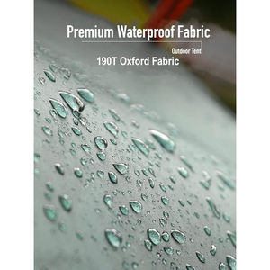 Carpa Familiar Portátil Extra Grande Impermeable Personalizada para 4-5 Personas, Carpa de Camping para Exteriores - Product Image 5