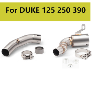 Sistema de Escape para Motocicleta, Silenciador, Tubo de Enlace Medio Delantero de 51 mm para <span class=keywords><strong>DUKE</strong></span> 125 <span class=keywords><strong>250</strong></span> 390 Adventure RC390 2020-2023 - Product Image 1