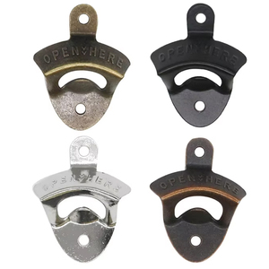 Ý tưởng sản phẩm mới 2025 Top xếp hạng trang trí nội thất Hợp kim kẽm Wall Mount mở chai bia cổ điển mở chai - Product Image 1