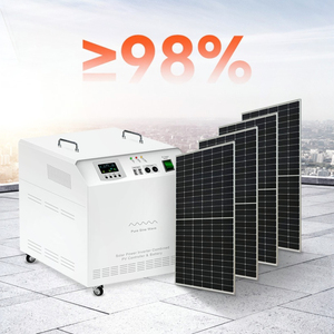 Sistema de generación de energía fotovoltaica con batería integrada Solar de alta potencia de 1000W, fuente de alimentación de almacenamiento de energía móvil portátil para exteriores - Product Image 4