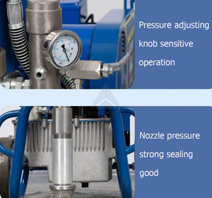 High Pressure Airless Construction Machinery Putty Powder Cement Mortar Polyurethane Waterproof Coating <b>Spraying</b> <b>Machine</b> - Product Image 5