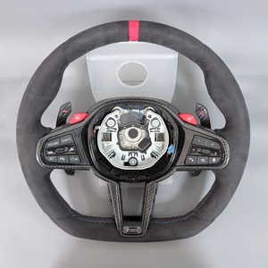 Volant de course sport en microfibre confortable pour BMW F30 F10 G30 G20 F20 F32 F36 <span class=keywords><strong>F1</strong></span> M5 G29 G82 - Product Image 1