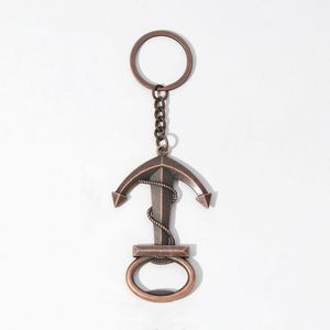 Retro Boat Anchor Keychain Baby Shower Favors Present Ornament Souvenir Charms Keyring Wedding Gift Beer Bottle Opener <b>Key</b> <b>Chain</b> - Product Image 1