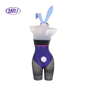 Disfraz de Conejita Sexy Kawaii de Kamisato Ayaka, Disfraz de Anime para Cosplay, Comic <span class=keywords><strong>Con</strong></span>, Fiesta de Disfraces - Product Image 4