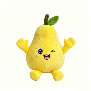 Plush Pineapple <b>Stuffed</b> Animal <b>Toy</b> <b>Soft</b> Plush For Kids Age 0 to 24 Months Unisex 11CM-30CM PP Cotton Filling - Product Image 1