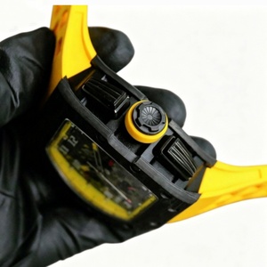 Super RM11 Carbon Fiber Tonneau <b>Mechanical</b> <b>Watch</b> Sapphire Crystal Rubber Strap Sports Mens <b>Watch</b> - Product Image 4
