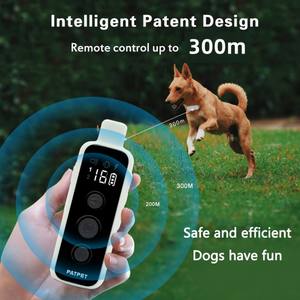ปลอกคอฝึกสุนัขไฟฟ้า PATPET 3 โหมดฝึกอบรมเพื่อความปลอดภัย ปลอกคอสัตว์เลี้ยงแบบช็อตเสียงและช็อตไฟฟ้า ชาร์จซ้ำได้ สำหรับฝึกพฤติกรรมสัตว์เลี้ยง - Product Image 4