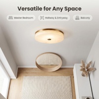 Plafonnier LED encastré en albâtre naturel, style moderne et minimaliste, lampe d'intérieur, fabrication OEM sur mesure, directement de l'usine, pour salon