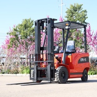Chariot élévateur électrique à batterie 1,5 tonne Euro 5 CE EPA 4 roues motrices, petit chariot élévateur contrepoids électrique, livraison gratuite