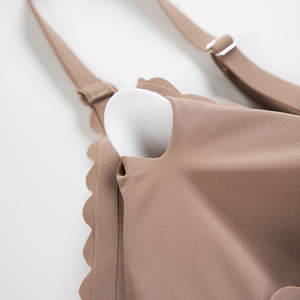 Venta al por mayor comodidad de las mujeres ligeramente forrado cómodo transpirable sin costuras inalámbrico Bralette sujetador <span class=keywords><strong>Racerback</strong></span> sujetadores - Product Image 5
