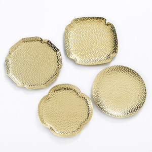 Japanese Style Brass <b>Teacup</b> Coaster Copper Material Reusable Tea Ceremony Accessories Home Use - Product Image 4