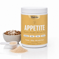 Enzymes digestives pour chiens : Soutien de l'appétit, mélange de malt d'aubépine multi-souches en poudre 200g, à mélanger à la nourriture, économique, direct usine