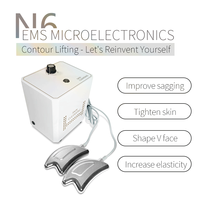 Dispositivo Professionale per Lifting Facciale, Massaggiatore Viso a Microcorrente, Macchina di Bellezza per Viso e Collo, per Rassodamento della Pelle e Rimozione Rughe