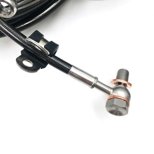 Manguera de Freno Hidráulico Delantera de Acero Inoxidable Resistente a la Corrosión de 1/8" SAE J1401 para Motocicleta, ATV, <span class=keywords><strong>Quad</strong></span>, Go Kart - Product Image 6