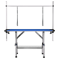 Fournisseur Table de toilettage pour animaux de compagnie avec bras réglable Table pliante de toilettage fabriquée en Chine Table de toilettage professionnelle pour animaux de compagnie