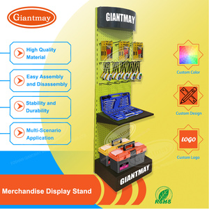 Présentoir d'exposition personnalisé pour magasins de détail industriels Outils <span class=keywords><strong>lourds</strong></span> pour exposition d'exposition Étui pour <span class=keywords><strong>accessoires</strong></span> de téléphone portable avec étagères - Product Image 5