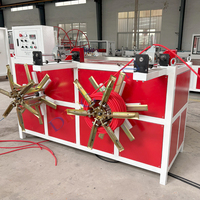 Machine de fabrication de narguilé flexible en plastique PE HDPE PA PVC tuyau ondulé à paroi unique tuyau en spirale