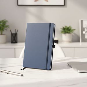 Customized Logo Gift A5 Promotional PU Leather Diary Hardcover Journal Softcover Notebook - Product Image 2
