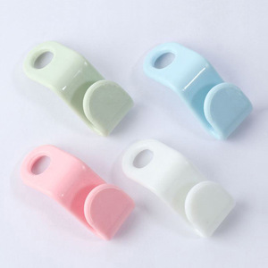 Clothes Hanger With Hooks White Space Saving Stackable For Wardrobe Storage Plastic Hangers - Product Image 4