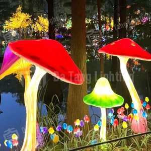 Charming Mushroom Garden Light IP65 Decorative Landscape Lamp for Festivals and Events - Product Image 4