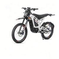 Moto électrique 72V 40Ah Batterie au lithium 120 km d'autonomie 10000W Tout-terrain Adulte CE COC