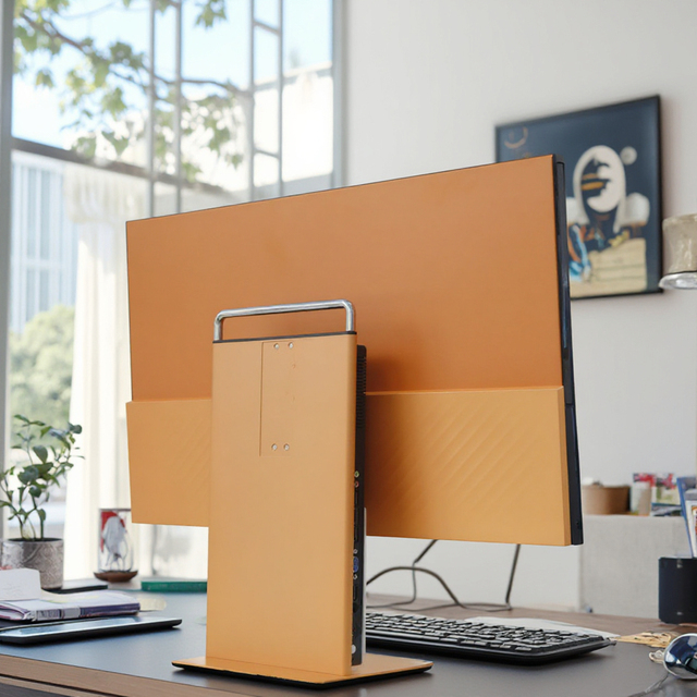 U-l-tra Thin 23.8 27 Inch Desktop All-in-one N95 N100 I5 I7 Computer 8.5mm Thin All Aluminum Computer PC Monoblock