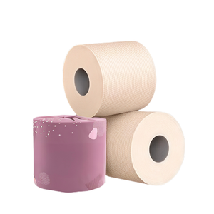 กระดาษชำระม้วนใหญ่ 2 ชั้น ผลิตจากเยื่อไม้แข็งแรง พิมพ์ลายตามสั่ง - บริการ OEM/ODM รับผลิตภายใต้แบรนด์ของลูกค้า สำหรับโรงแรมและร้านอาหาร - Product Image 1