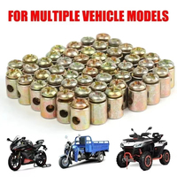 Vis de fixation en métal pour câble d'accélérateur, frein, embrayage et câble de starter pour moto, kart, tondeuse à gazon
