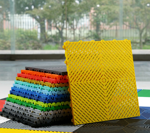 Meilleures ventes PP 100% écologique, facile à poser soi-même, dalles de sol en plastique SPC à emboîtement, haute résistance, pour <span class=keywords><strong>garage</strong></span> de voiture - Product Image 3