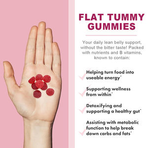 Private Label Bio Keto Apfel essig Gummies Kräuter ergänzung für Erwachsene Gewichts verlust Schönheit für flache Bauch Ergänzung - Product Image 4