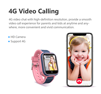 Montre connectée pour enfants SENBONO LT21 4G, vente en gros, GPS, SOS, Wifi, étanche, Android, SIM, horloge, appel, localisation, tracker, montre intelligente pour enfant