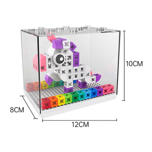 PUNGROW blocs en plastique personnalisés mignon cheval <span class=keywords><strong>licorne</strong></span> modèle jouets bricolage bloc <span class=keywords><strong>de</strong></span> construction pour filles <span class=keywords><strong>Pixel</strong></span> boîte jouets éducatifs - Product Image 6