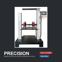 Testeur de compression de carton, machine d'essai de résistance à la compression des boîtes informatisée pour l'emballage en carton ondulé