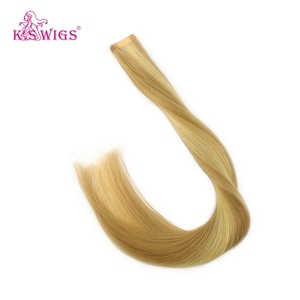 Extensiones de Cabello Remy de Alta Calidad KSWIGS, con Cutícula Alineada, Invisibles, sin Costuras, con Trama de PU, Cabello Humano Reutilizable, Sin Desprendimiento - Product Image 5