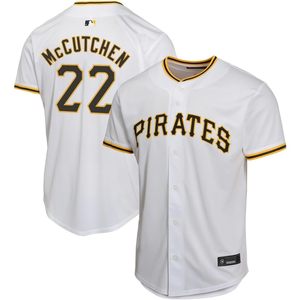 FOXA Pirates de Pittsburgh # 22 Kids Home Jersey Vêtements de baseball pour garçons anti-humidité - Product Image 1