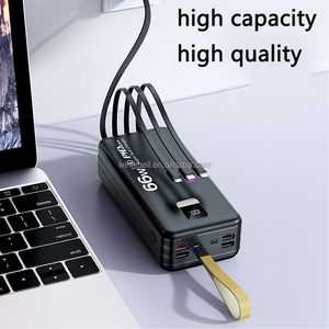 พาวเวอร์แบงค์ความจุสูงรุ่นใหม่ 40000mah แบตเตอรี่สำรองแบบพกพา สำหรับการเดินทางกลางแจ้งและโทรศัพท์มือถือ - Product Image 2
