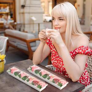 <span class=keywords><strong>Cajas</strong></span> para Fresas Cubiertas <span class=keywords><strong>de</strong></span> Chocolate, Elegantes <span class=keywords><strong>Cajas</strong></span> <span class=keywords><strong>de</strong></span> Cartón Blanco para Galletas y Repostería con Ventana <span class=keywords><strong>de</strong></span> Exhibición - Product Image 6