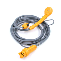 Kit de douche d'extérieur Portable 12V Camping avec pompe à eau câble de 6 mètres avec prise allume-cigare Max 2,5 l