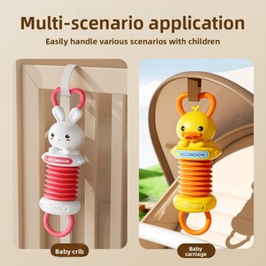 Mini Acordeón de Plástico, Juguete Musical para <span class=keywords><strong>el</strong></span> Desarrollo de la Motricidad Fina, Educación Temprana, Música Manual, Iluminación Musical, 3 Años - Product Image 3