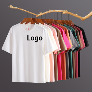 Proveedor Mayorista de Camisetas Personalizadas para Hombre, 100% Algodón, Transpirables, MOQ Bajo, Tallas Grandes, Gruesas, Lisas, con Impresión de Logotipo - Product Image 1