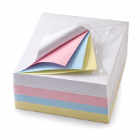 Carta A4 a 3 Veli Bianca Brillante e Resistente con Superficie Liscia per Formulare Commerciali e Copie Multiple